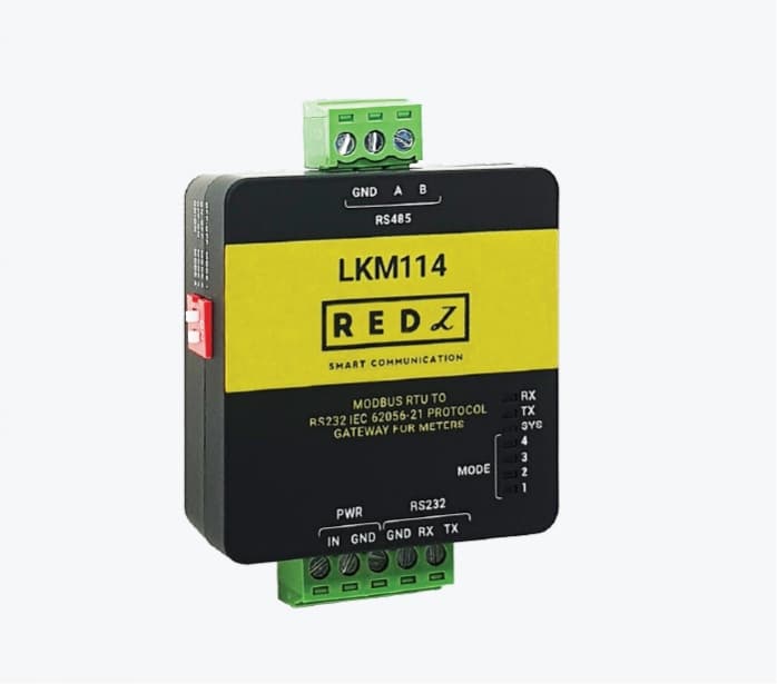 LKM114 – Konwerter Modbus RTU - IEC62056-21 (Gateway liczników energii)