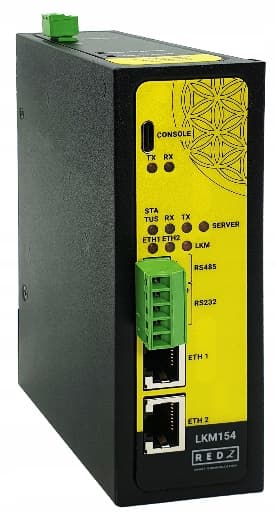 LKM154 - Konwerter IEC62056-21 do Modbus oraz MQTT odczyt licznik energii