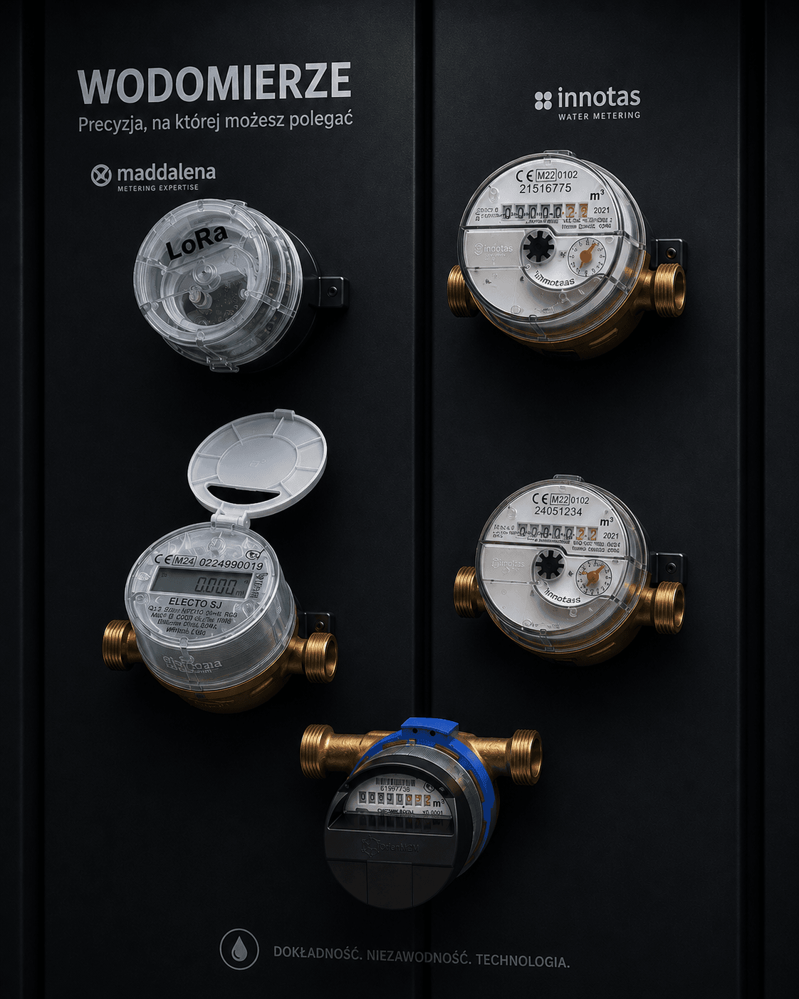 Smart Metering - wodomierze, cieplomierze, liczniki energii
